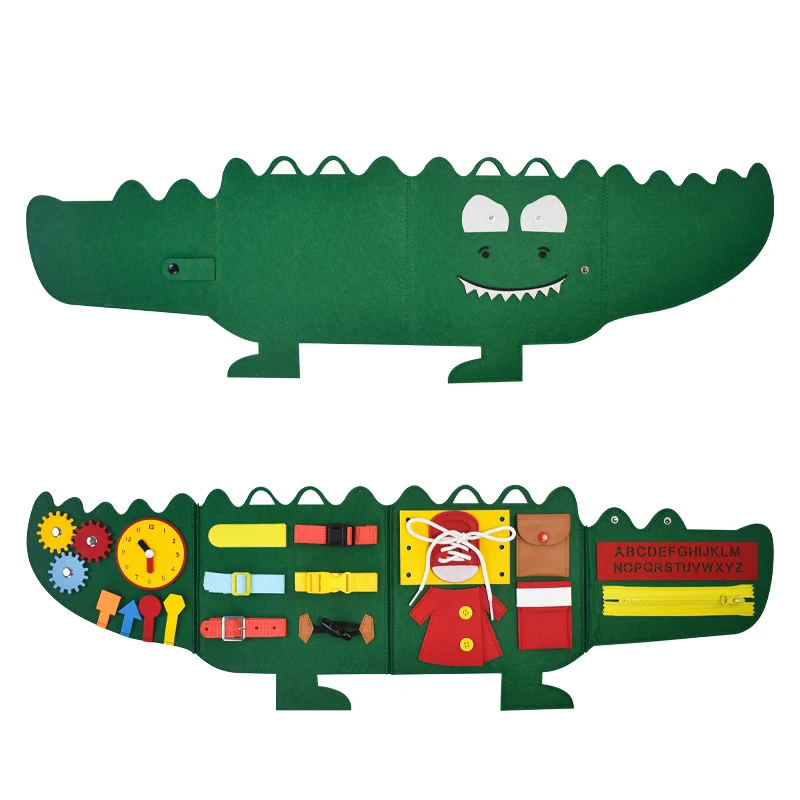 Amazon Hot Sale Toddler Montessori Toys Multi-layer Learning Board Nonwoven Learning Felt Busy Board Toys For 2 Years Old
Amazon Hot Sale Toddler Montessori Toys Multi-layer Learning Board Nonwoven Learning Felt Busy Board Toys For 2 Years Old