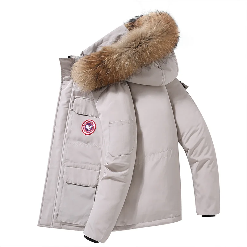 New fashion short style winter waterproof warm down jacket men women outdoor thick down coats, 3colors
New fashion short style winter waterproof warm down jacket men women outdoor thick down coats, 3colors