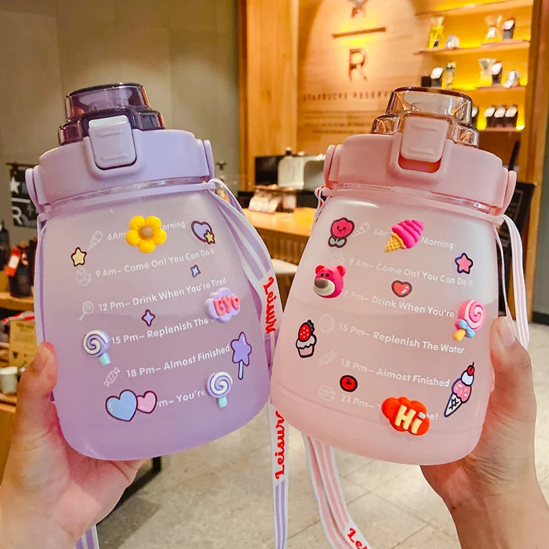 Doyoung Gradient Color Plastic Sports Gym Fitness Kids School 40 oz Motivational Water Bottle with Time Marker and Flip Straw, Gradient pink,purple,green,blue
Doyoung Gradient Color Plastic Sports Gym Fitness Kids School 40 oz Motivational Water Bottle with Time Marker and Flip Straw, Gradient pink,purple,green,blue