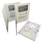 Invitation Digital Lcd Screen Video Player Business Brochure Video Greeting Card