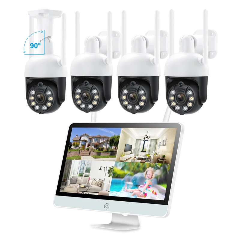 12.5 Inch LCD Monitor 3MP Wifi Cctv Camera Kit 4 Dome Camera Wireless Security System Wifi
12.5 Inch LCD Monitor 3MP Wifi Cctv Camera Kit 4 Dome Camera Wireless Security System Wifi