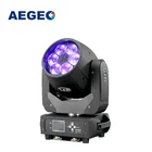 6pcs 40w big bee eye k10 zoom led moving head beam light