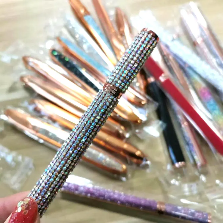 private label glitter magnic black transparent eyeliner pen eyelash glue pencil, White
private label glitter magnic black transparent eyeliner pen eyelash glue pencil, White