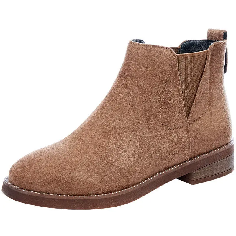 British style short boots autumn and winter new matte leather all-match ankle boots plus foot boots women
British style short boots autumn and winter new matte leather all-match ankle boots plus foot boots women