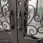 Modern Design Wrought Iron Front Door Security Door