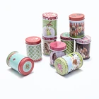 round food grade tin metal metal tea tin box tin cans packaging