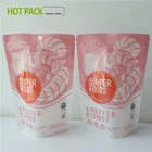 Custom stand up pouch food packaging for plastic stand up pouch with ziplock