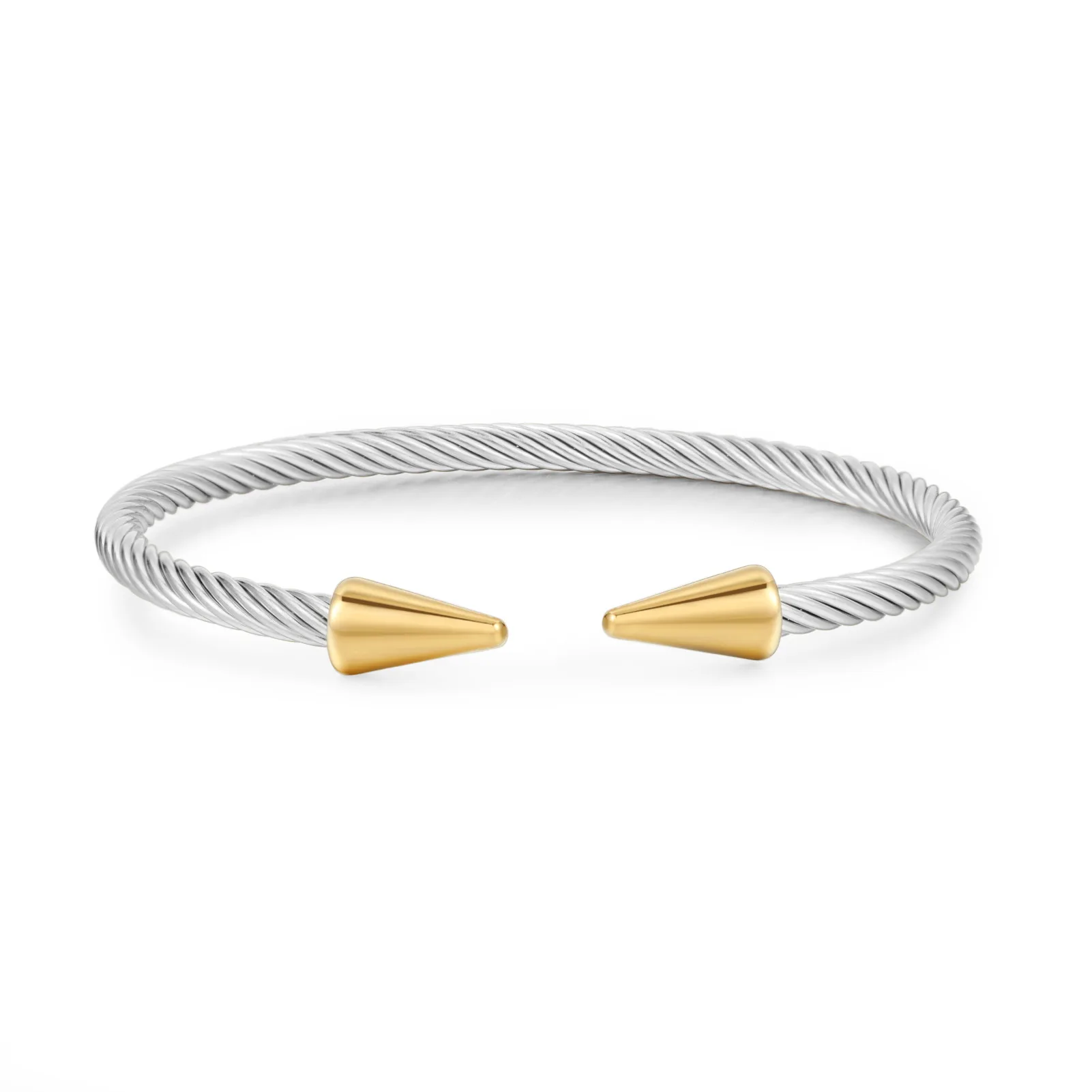 Fashion Men and Women Stainless Steel Nail jewelry Adjustable Bangle Nail Colorful Bangle Bracelets
Fashion Men and Women Stainless Steel Nail jewelry Adjustable Bangle Nail Colorful Bangle Bracelets