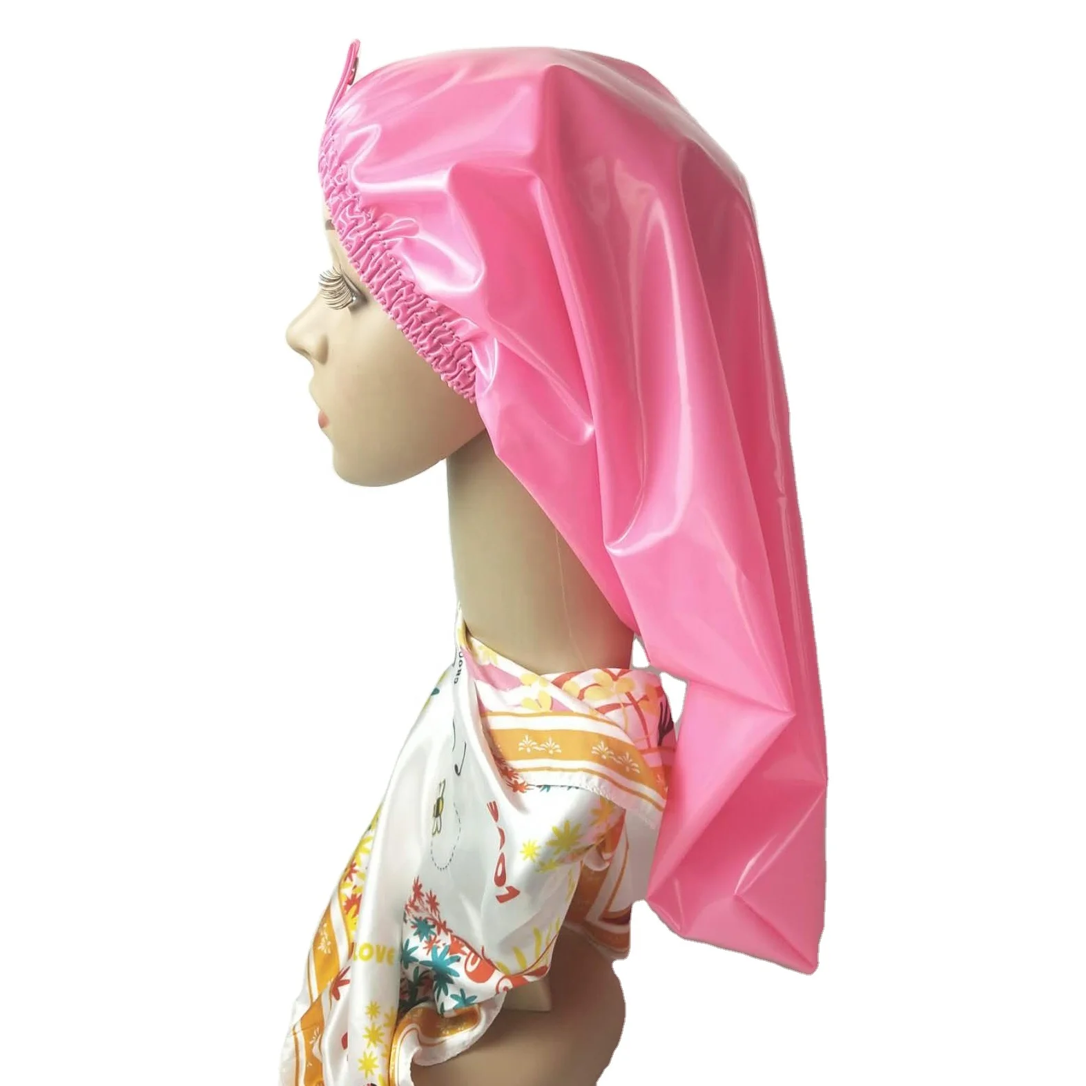 29inches Jumbo Waterproof PVC Shower Caps Bonnets for Protective Braid Dreadlocks Hairstyles, Blue, pink, black
29inches Jumbo Waterproof PVC Shower Caps Bonnets for Protective Braid Dreadlocks Hairstyles, Blue, pink, black