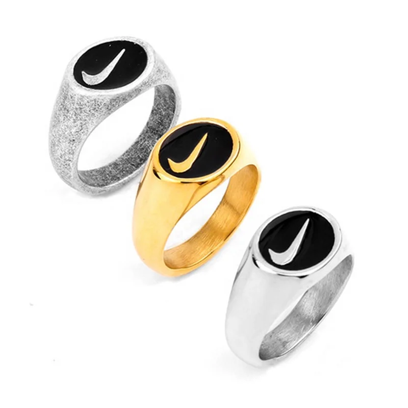 Spot new design titanium steel ring metal epoxy ring hip hop creative street style tick hook ring
Spot new design titanium steel ring metal epoxy ring hip hop creative street style tick hook ring