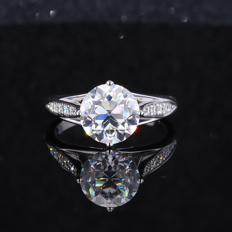 Moissanite Ring Special Design Engagement Jewelry 14k White Gold Rings Jewelry Women
Moissanite Ring Special Design Engagement Jewelry 14k White Gold Rings Jewelry Women