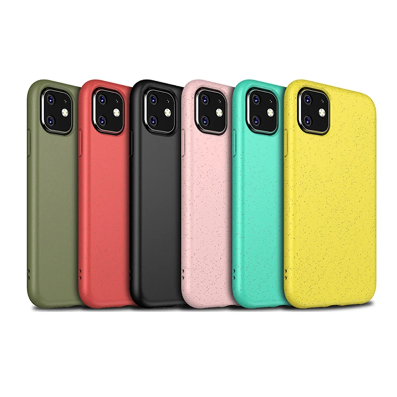 Hot Selling Simple Wheat Straw Biodegradable Mobile Covers For iPhone 12 Eco Friendly Phone Case
Hot Selling Simple Wheat Straw Biodegradable Mobile Covers For iPhone 12 Eco Friendly Phone Case