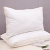 Royal Gusset Three Chamber Pillow White Goose Duck down Filling 85% High Quality Down Filling Gusset Three Chamber Pillow