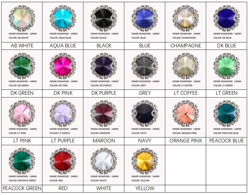 Diamond Edge Rhinestone Crystal Gems Charms for Clog Shoe Decoration Removable Buckles
Diamond Edge Rhinestone Crystal Gems Charms for Clog Shoe Decoration Removable Buckles