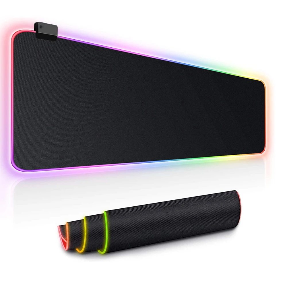 Custom Logo Printed USB Charging Mouse Pads with Sublimation Glowing Game Mouse Mat Thin Flash LED Corlorful Lighting, Blue yellow red green
Custom Logo Printed USB Charging Mouse Pads with Sublimation Glowing Game Mouse Mat Thin Flash LED Corlorful Lighting, Blue yellow red green