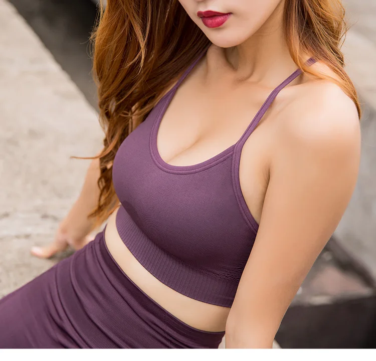Custom Wholesale Women Workout Sports Bra Running Gym Yoga Bra Sexy Back Sports Underwear Fitness Bra
Custom Wholesale Women Workout Sports Bra Running Gym Yoga Bra Sexy Back Sports Underwear Fitness Bra