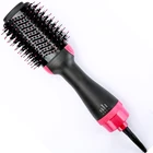 Popular Multifunctional 4 in one multi-functional straightener one-step hair dryer volumizer hot air brush Hot Sale