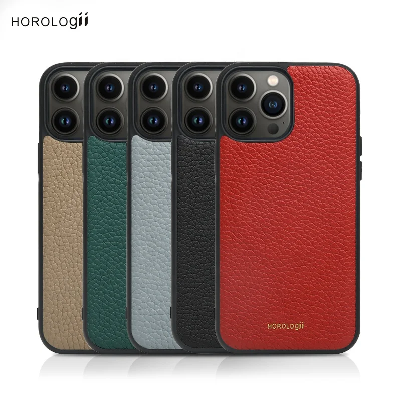 OEM Pebble Leather Calf Skin Luxury Genuine Leather Phone Case Mobile Phone Bags & Cases For Iphone 13 Pro Max Phone Case, 6 colors
OEM Pebble Leather Calf Skin Luxury Genuine Leather Phone Case Mobile Phone Bags & Cases For Iphone 13 Pro Max Phone Case, 6 colors