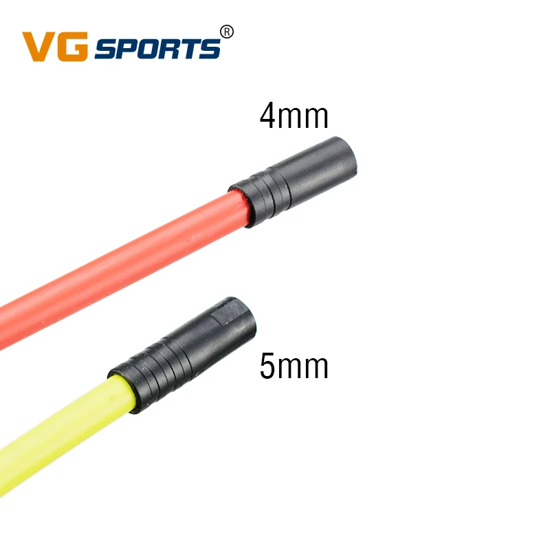VG Sports MTB Mountain Road Bike 5mm Brake Cable Caps 4mm Deralleur Cable End Cap 100pc/bag, Black
VG Sports MTB Mountain Road Bike 5mm Brake Cable Caps 4mm Deralleur Cable End Cap 100pc/bag, Black