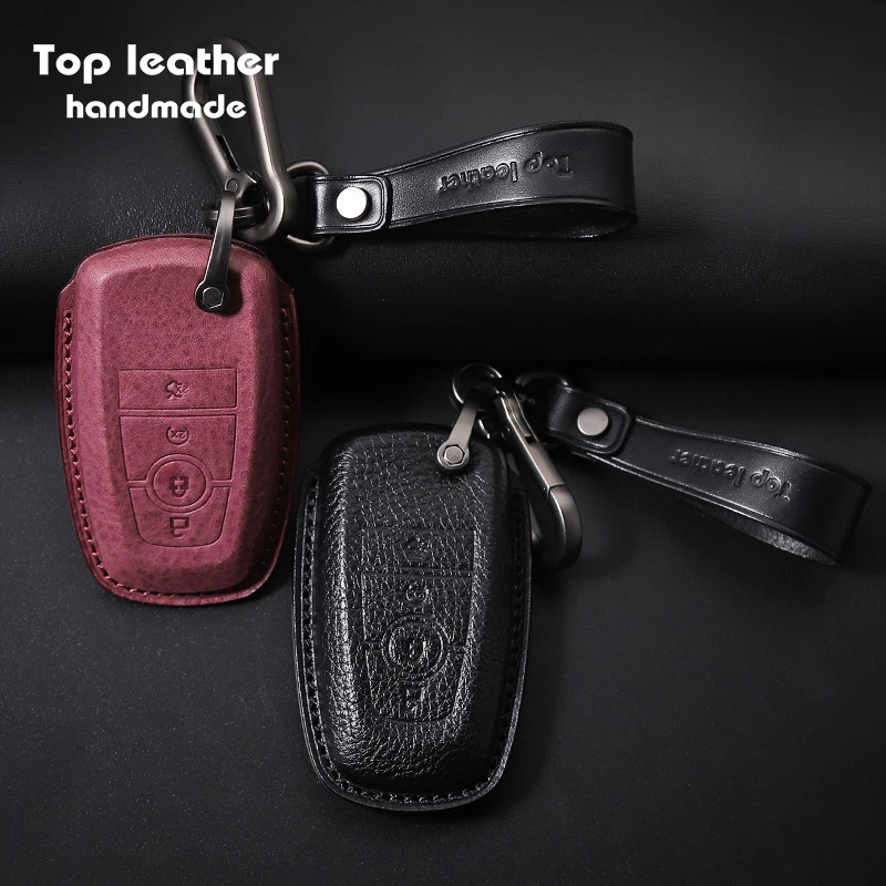 2021 NEW High Quality Genuine Leather Smart Car Key Case Cover for Ford EDGE/MONDEO/Focus ST, 6 color available
2021 NEW High Quality Genuine Leather Smart Car Key Case Cover for Ford EDGE/MONDEO/Focus ST, 6 color available