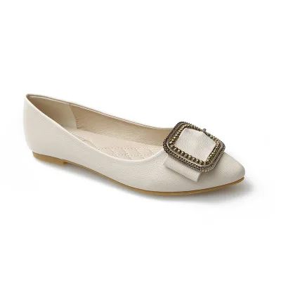 Women Flats Shoes Large Size 34-43 Microfiber Leather Girls Metal Patent-leather Casual Shoes Ladies Single Shoes, Black,apricot, red,white
Women Flats Shoes Large Size 34-43 Microfiber Leather Girls Metal Patent-leather Casual Shoes Ladies Single Shoes, Black,apricot, red,white