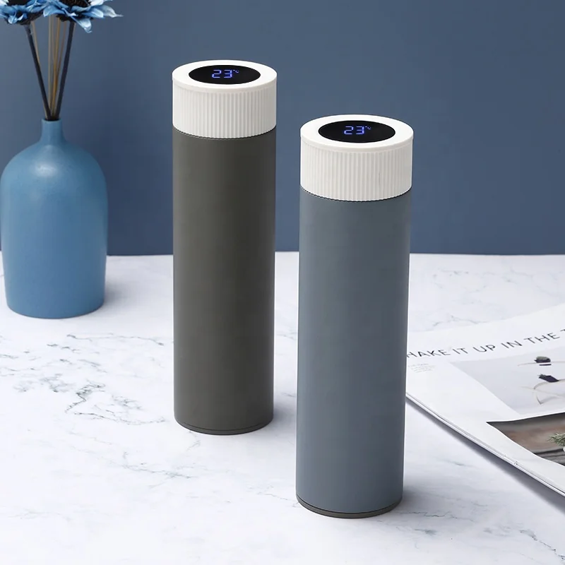 New Design Smart Temperature Display Vacuum Thermos Insulated Flask Thermal Straight Water Bottle LED Lid, Customized color
New Design Smart Temperature Display Vacuum Thermos Insulated Flask Thermal Straight Water Bottle LED Lid, Customized color