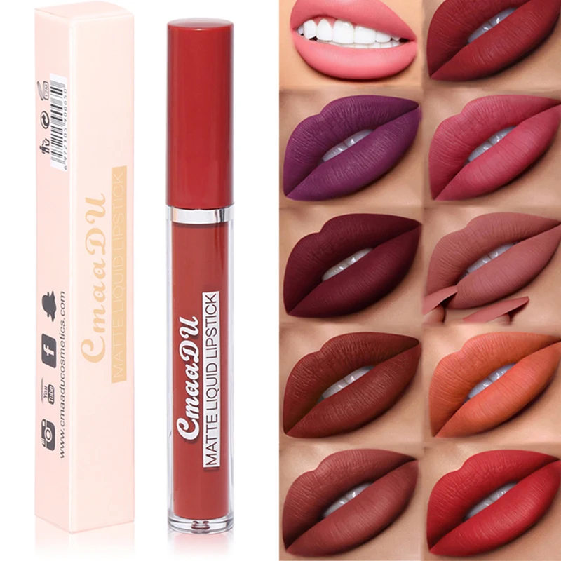 Factory Wholesale 10 Colors Lipgloss Tubes Custom Logo Matte Lipstick 24 Hours Long Lasting Pigment Lipgloss
Factory Wholesale 10 Colors Lipgloss Tubes Custom Logo Matte Lipstick 24 Hours Long Lasting Pigment Lipgloss