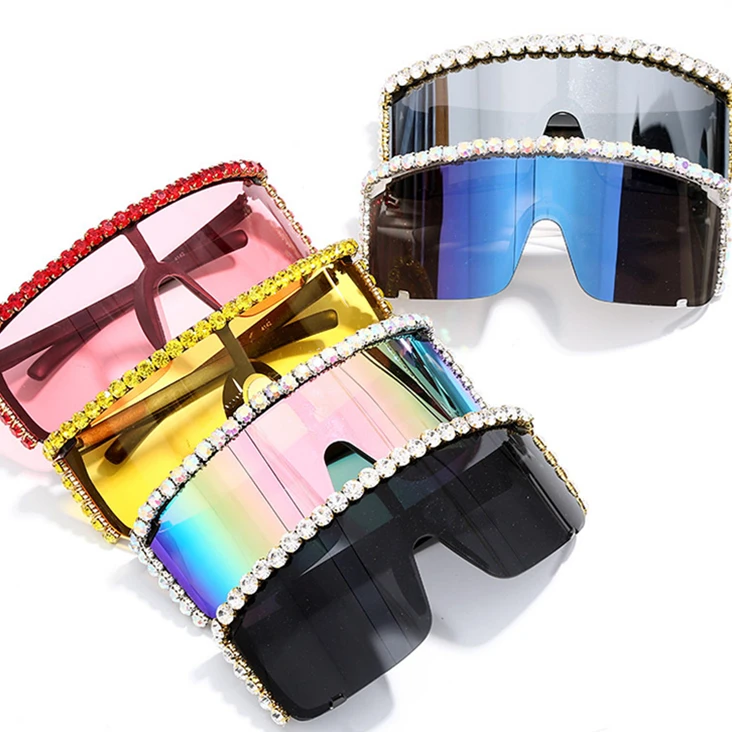 19029 Fashion Trendy Vendors Women Clear Diamond Bling Oversized Half Frame Mirror Shades Sun Glasses Sunglasses, Picture colors
19029 Fashion Trendy Vendors Women Clear Diamond Bling Oversized Half Frame Mirror Shades Sun Glasses Sunglasses, Picture colors