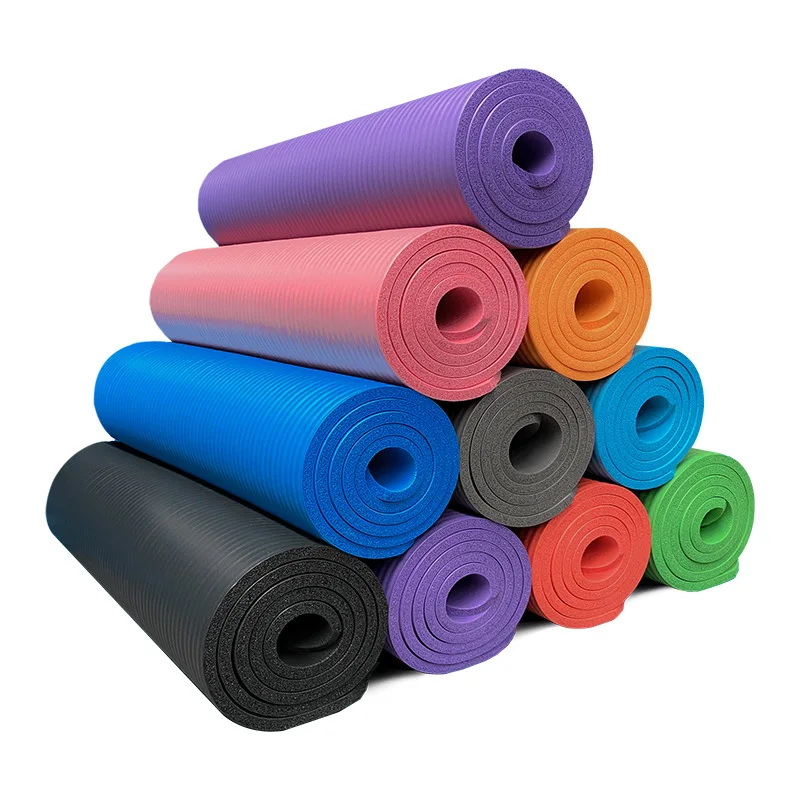 High density gym fitness women yoga slimming training thick comfortable non-slip NBR yoga mat, Blue, green, purple, pink
High density gym fitness women yoga slimming training thick comfortable non-slip NBR yoga mat, Blue, green, purple, pink