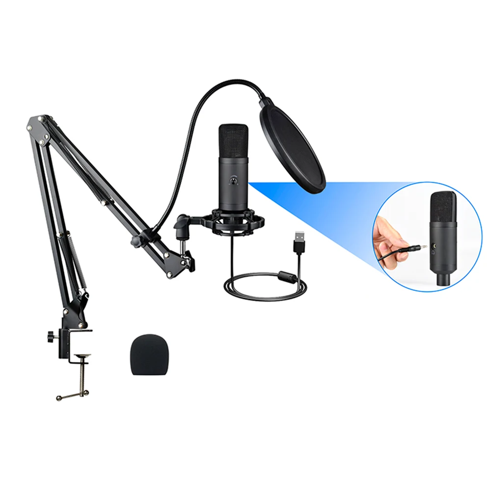 BM800 Studio Condenser Microphone for Youtube live Studio Recording Singing Studio Condenser Microphone bm800 mic
BM800 Studio Condenser Microphone for Youtube live Studio Recording Singing Studio Condenser Microphone bm800 mic