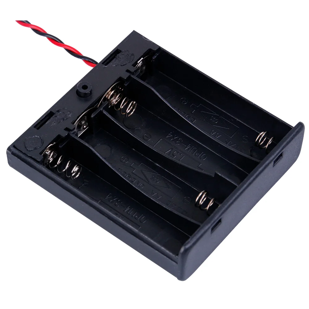 4 AA / 3 AA / 2 AA battery box Stainless steel spring box with lid No. 5 battery box
4 AA / 3 AA / 2 AA battery box Stainless steel spring box with lid No. 5 battery box