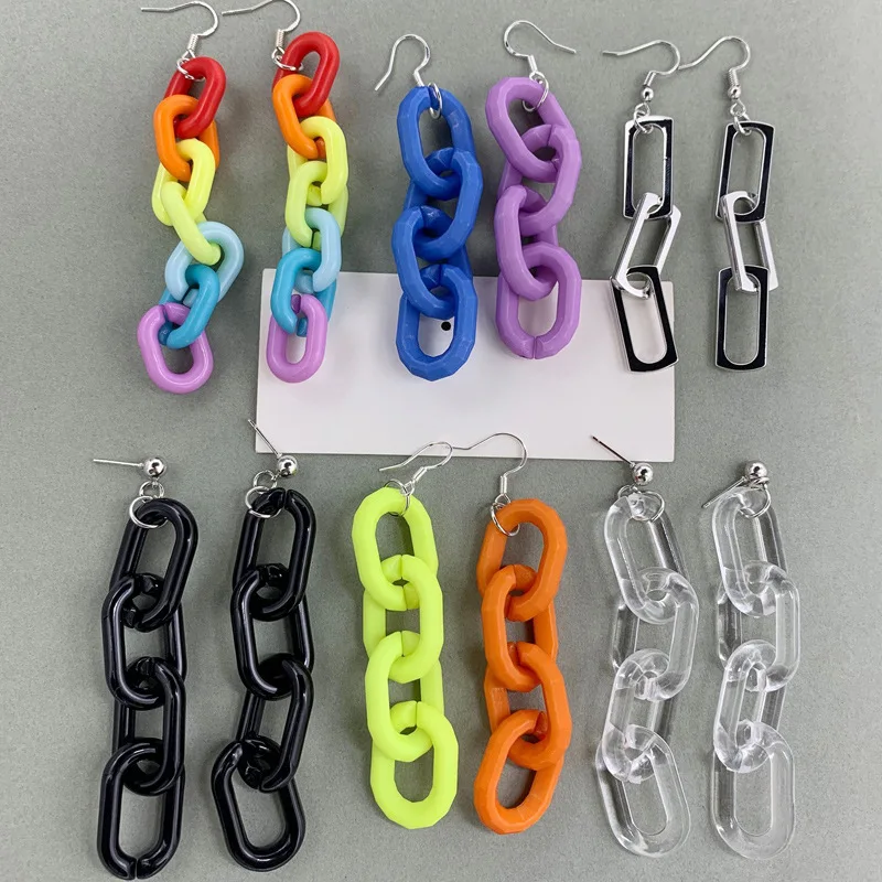 Summer style simple and cold wind chain earrings female 2021 new style unique design exaggerated colorful choice earrings
Summer style simple and cold wind chain earrings female 2021 new style unique design exaggerated colorful choice earrings