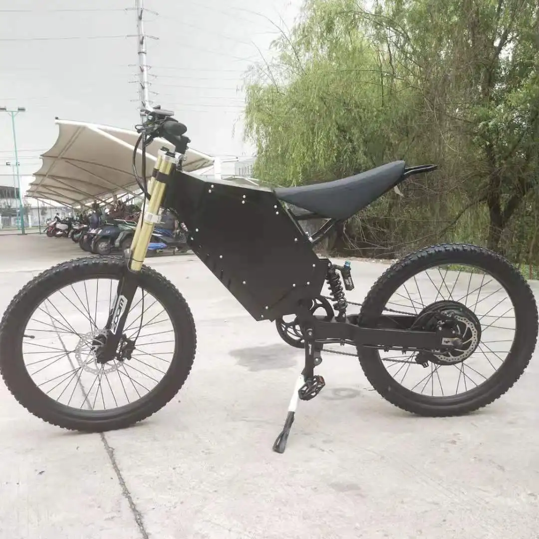 Factory 72v 5000w powered mountain ebike with 26 inch road tyres, Red/black/white
Factory 72v 5000w powered mountain ebike with 26 inch road tyres, Red/black/white