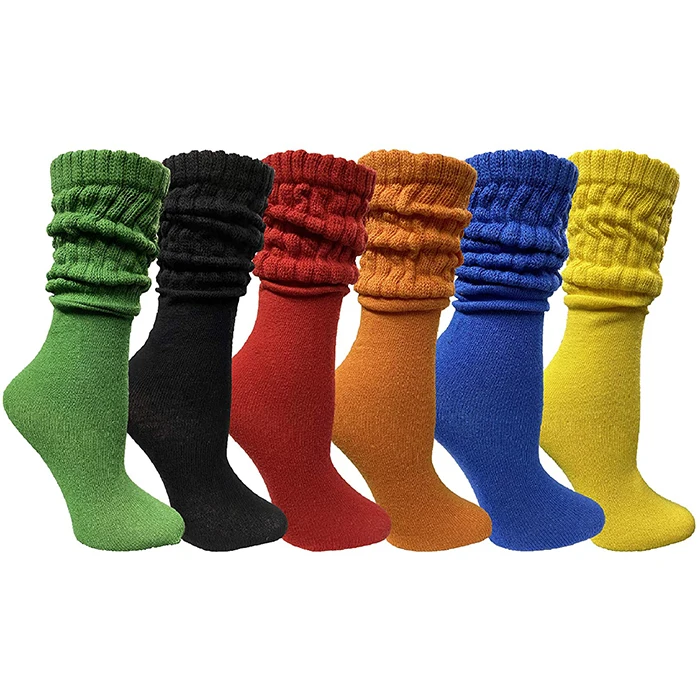 High Quality Knee High Anti Slip Eco Friendly Thick Long Heavy Slouch Socks Custom Logo Ladies Winter Slouch Socks
High Quality Knee High Anti Slip Eco Friendly Thick Long Heavy Slouch Socks Custom Logo Ladies Winter Slouch Socks