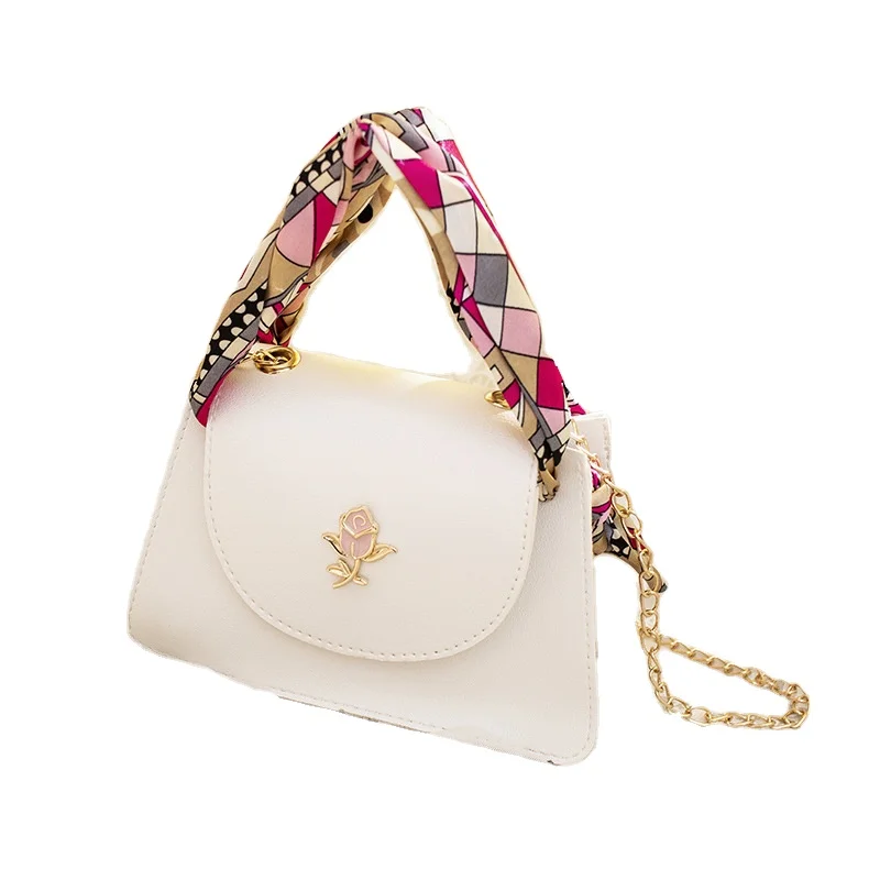 Silk scarf handbag fashion trend rose chain bags shoulder messenger bags mobile phone bag
Silk scarf handbag fashion trend rose chain bags shoulder messenger bags mobile phone bag