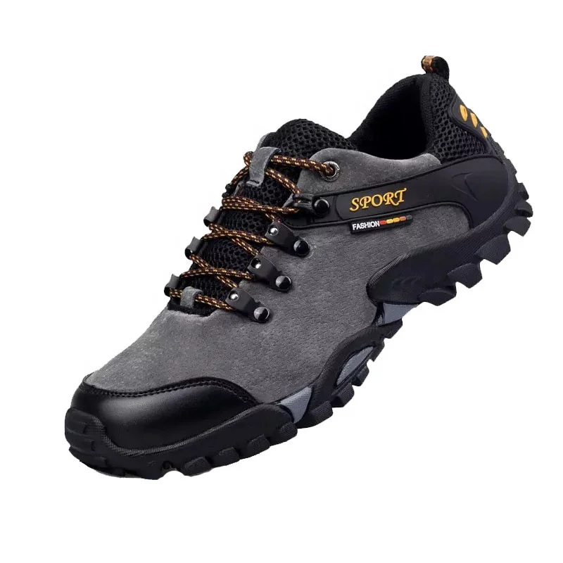 dropshipping OEM outdoor breathable sport lace up anti slip climbing hiking trekking genuine leather walking men shoes
dropshipping OEM outdoor breathable sport lace up anti slip climbing hiking trekking genuine leather walking men shoes
