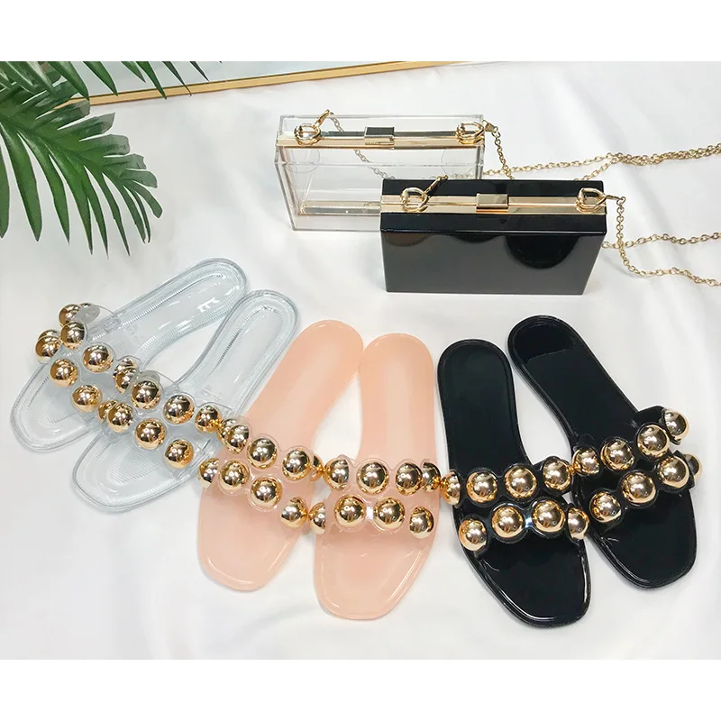 2021 New trendy jelly shoes chic slippers hot sale sexy slides women's nude sandals women's sandals on sale free shipping, Customized color
2021 New trendy jelly shoes chic slippers hot sale sexy slides women's nude sandals women's sandals on sale free shipping, Customized color