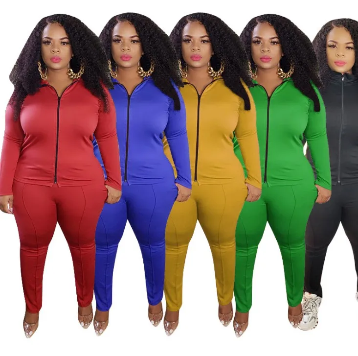 GX20931 Fashion Ladies Wholesale Solid Color Woman Tracksuits Jogging Suit Set Two Piece Plus Size Women Clothing 2 Piece Set, Picture
GX20931 Fashion Ladies Wholesale Solid Color Woman Tracksuits Jogging Suit Set Two Piece Plus Size Women Clothing 2 Piece Set, Picture