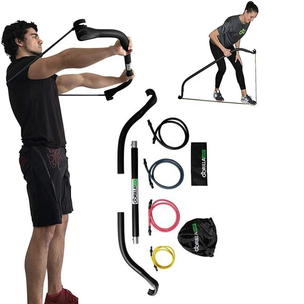 Wellshow Sport Portable Bow Natural Latex Resistance Band And Bar System Interval Home Gym Weightlifting Training Kit, Optional
Wellshow Sport Portable Bow Natural Latex Resistance Band And Bar System Interval Home Gym Weightlifting Training Kit, Optional