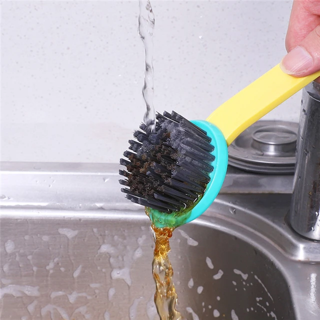 Multifunctional Remove Oil Stains Bowl Brush with Hanging Holes Not Damage The Bowl Cleaning Brush Household Cleaning Tool, As show
Multifunctional Remove Oil Stains Bowl Brush with Hanging Holes Not Damage The Bowl Cleaning Brush Household Cleaning Tool, As show