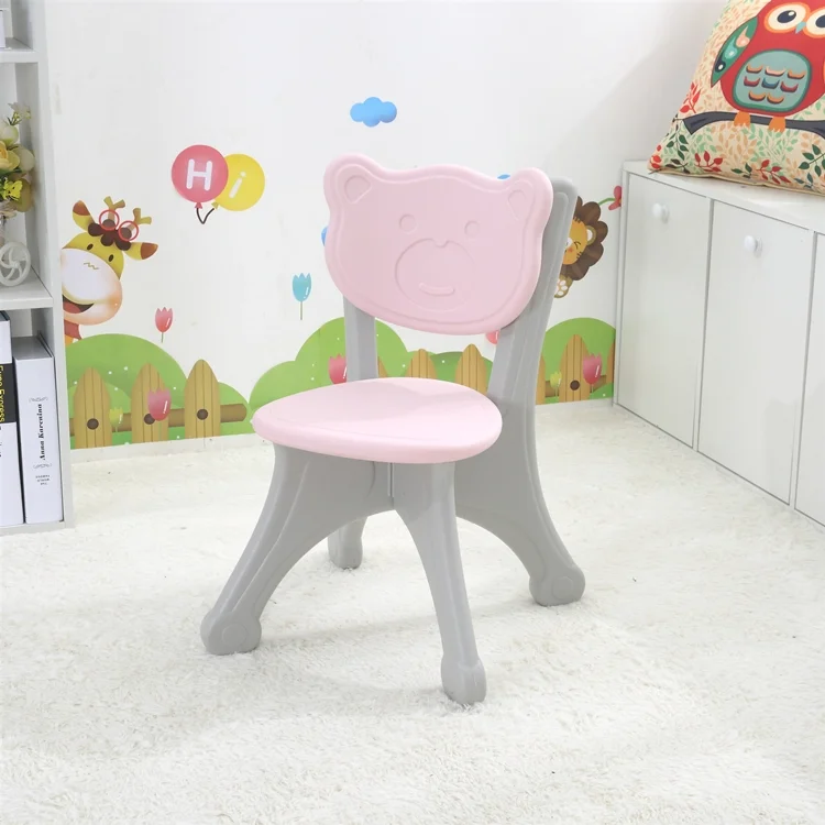 Modern Safety Children's Plastic Chairs for Living Room and Bedroom Preschool Furniture manufacture