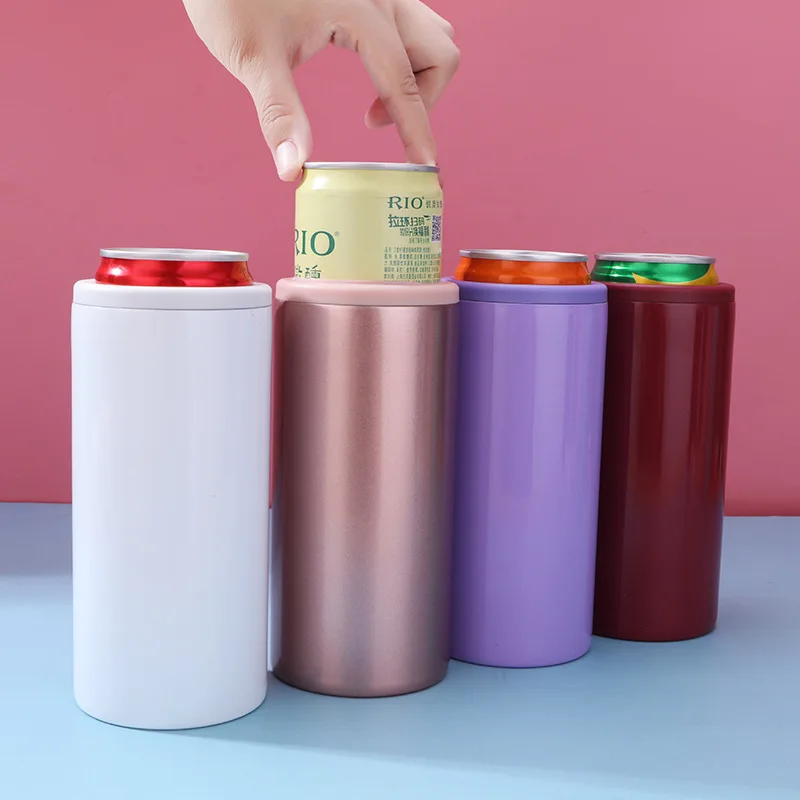 12oz Stainless Steel cola Can Insulated cooler Tumbler Cups Holder Keep cold cans, Customized color
12oz Stainless Steel cola Can Insulated cooler Tumbler Cups Holder Keep cold cans, Customized color