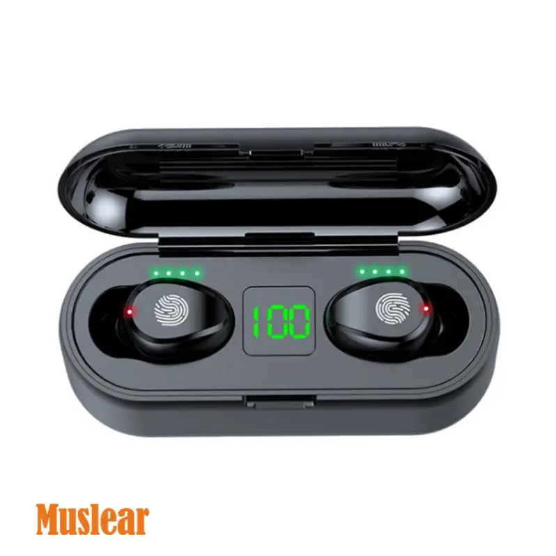 Factory direct sale F9 Waterproof Tws True Wireless Earbuds Earphone With Earphone Wireless Headphone for Mobile phone, Black/white/red/jewelry blue
Factory direct sale F9 Waterproof Tws True Wireless Earbuds Earphone With Earphone Wireless Headphone for Mobile phone, Black/white/red/jewelry blue