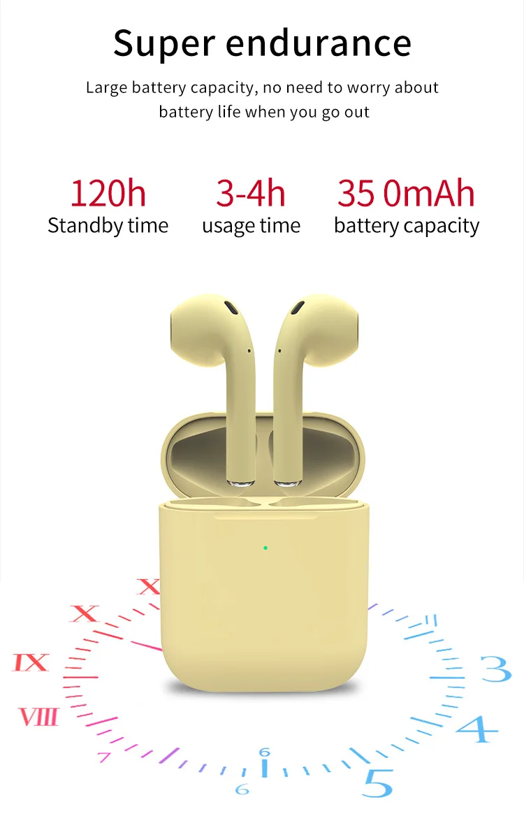 Original Earphone i100 i24 i27 Pop-up Features Wireless Headphones - ANKUX.COM