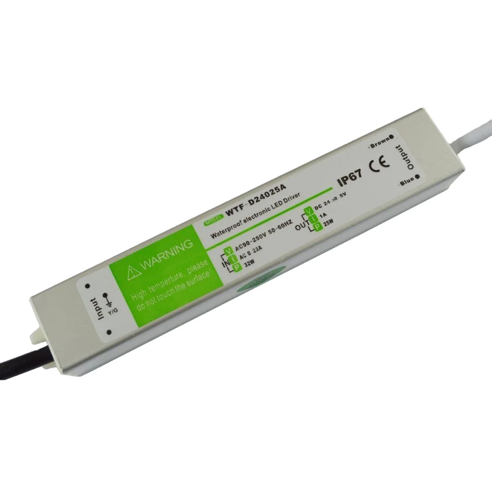 WTF-D12025A 25W led driver with IP67 Standard 12V 25W waterproof led driver