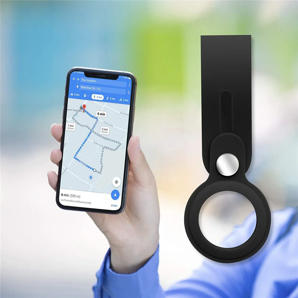 Suitable for Apple Smart Anti-lost Tracker Silicone Case Airtag Keychain, As pictures
Suitable for Apple Smart Anti-lost Tracker Silicone Case Airtag Keychain, As pictures