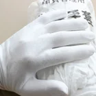 Cotton Gloves Cotton Gloves Wholesale Breathable White Industrial Cotton Gloves For Cleanroom