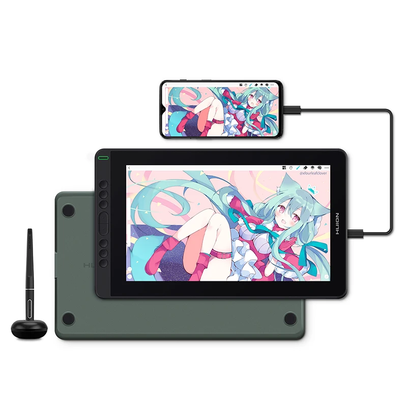 factory price huion kamvas 13 drawing tablet online teaching animation pad pen display with stylus, Black
factory price huion kamvas 13 drawing tablet online teaching animation pad pen display with stylus, Black
