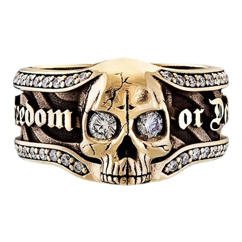 Skull Fashion Jewelry Stainless Steel Rings Men