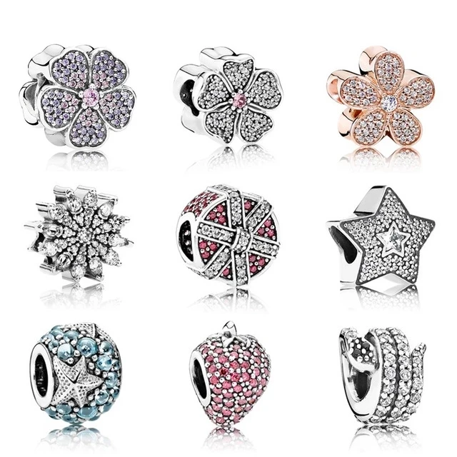 2021 NEW 100% Genuine 925 Sterling Silver Flower type beads Clear CZ Charm bead Fit Bracelet DIY bracelet The factory wholesale
2021 NEW 100% Genuine 925 Sterling Silver Flower type beads Clear CZ Charm bead Fit Bracelet DIY bracelet The factory wholesale